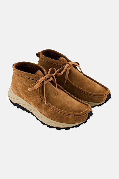 CLARKS Men Standard Wallabee Eden Lace Up Casual Shoes, Brown