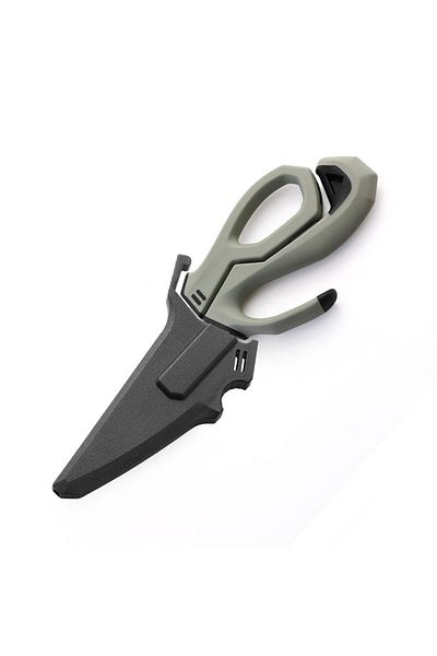 Choice 20cm-24.9cm 1pc Multifunction Scissors Outdoor Survival Tool Heavy Duty Kitchen with Detachable Blad