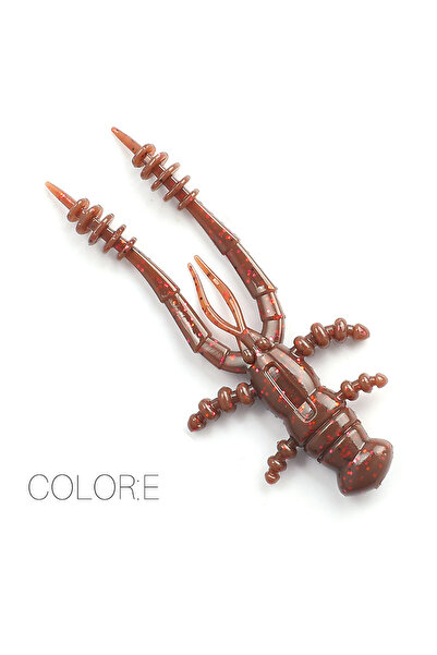 Supercontinent 47 مم 15 قطعة 0.67 جرام E 2023 جديد طُعم جراد البحر 7.2 سم / 4...