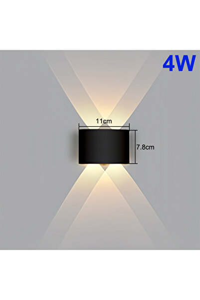 Choice Warm Light 4W LED Wall Lamp 4/6/8/10 Outdoor Wall Lamps Up And Down Towards Lighting For Indoor Room