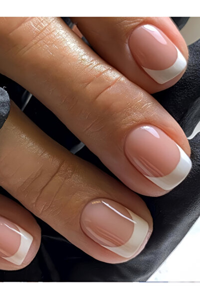 Choice أظافر صناعية صفراء من ARTAUG، 24 قطعة، أظافر صناعية متوسطة بيضاء مربعة...