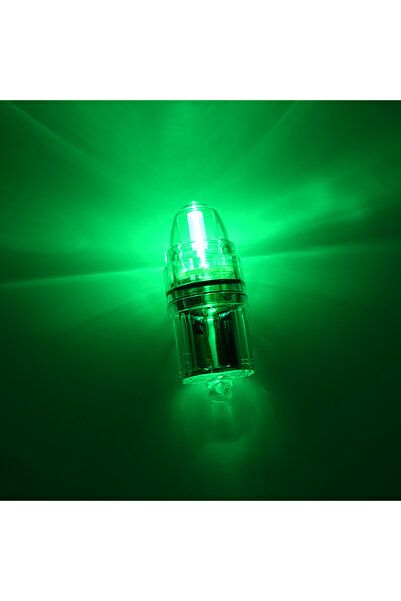Choice ضوء صيد LED أخضر 1، أداة صيد ليلية تحت الماء، وامض، مضاء باستمرار، مقا...