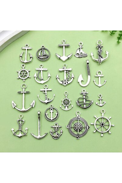 Choice مزيج - 20 قطعة من 20 قطعة من المعلقات المعدنية المصنوعة من سبائك معدني...