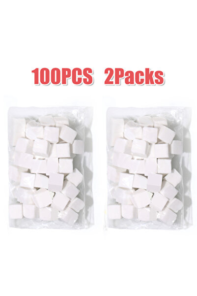 Choice إسفنجة بيضاء 100 قطعة LINMANDA 200/50 قطعة إسفنجة أظافر مع قلم إمساك و...