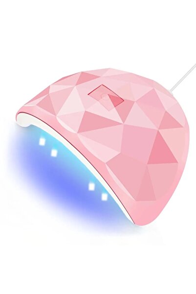Choice مجفف أظافر LED وردي بمنفذ USB للأظافر، 18 حبة مصباح الأشعة فوق البنفسج...
