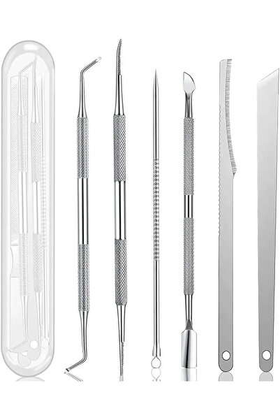 Choice1 مجموعة واحدة من 3/6 قطع من أدوات دفع البشرة، أداة العناية بالباديكير،...