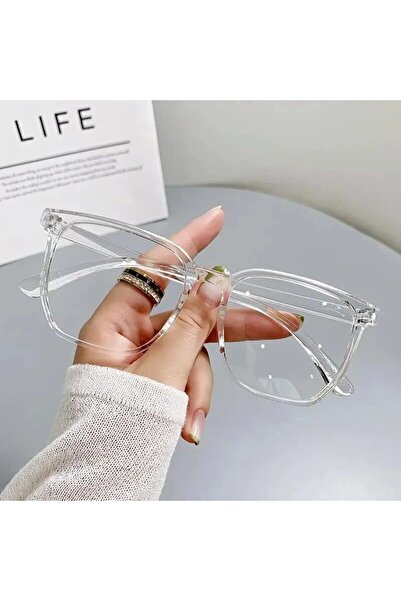 Choice نظارات شفافة دائرية بإطار نظارات كمبيوتر شفافة للنساء والرجال مضادة للضوء الأزرق