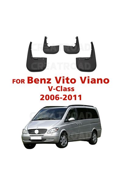 Choice For Mercedes Benz Vito Viano V Class 2006 2007 2008 2009 2010 2011 W639 W447 Fender Mudflaps S...
