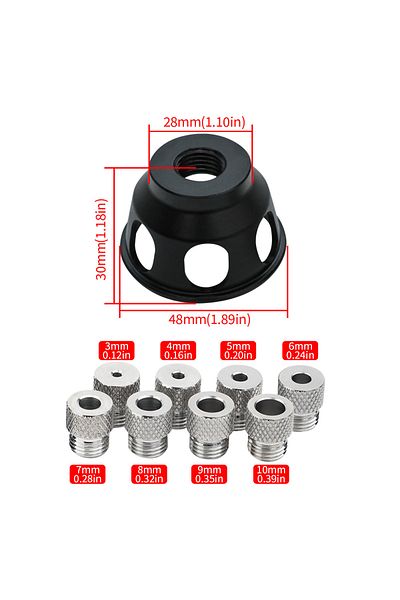 Choice Set A Replaceable Vertical Drill Guide Doweling Jig Kit Drill Positioning Aluminum Alloy Pocket Hole