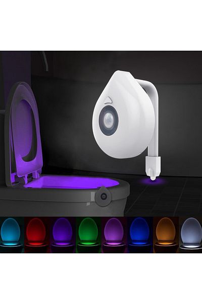 Choice Toilet light Toilet Motion Sensor Light, 8 Colors Changing Sensor LED Washroom Night Light Inside To