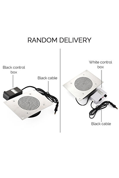 Choice طاولة مكتب مدمجة فضية من الاتحاد الأوروبي، جهاز شفط غبار الأظافر، جهاز تجميع غبار طلاء الأظافر، جهاز مانيكير M