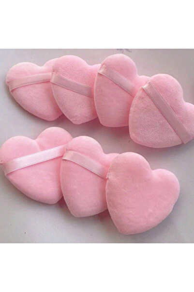 Choice1 8 قطع - وردي - AXFP 8 قطع إسفنجة مكياج على شكل قلب، مخمل كريستالي ناعم، رغوة، ناعمة وصديقة للبشرة