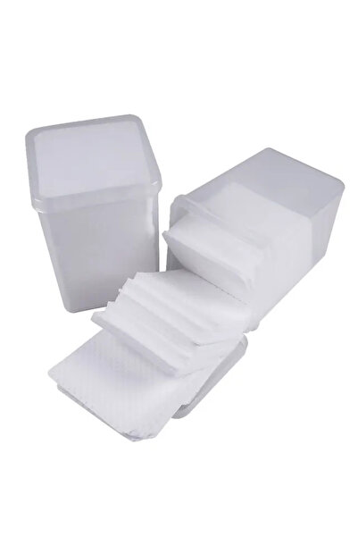 Choice 200 قطعة من علبة زرقاء، 200 قطعة/علبة، مناديل قطنية لإزالة طلاء الأظافر والرموش والغراء والمنظف