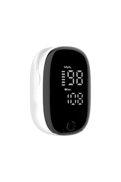 Justlang LED-White AiQUE Medical Nursing Pediatric Oximetric Oxinometer Oxygen Saturometer Monitor Oximeter I