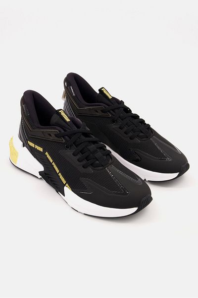 Puma Women Provoke Xt Ftr Moto Lace Up Training Shoes, Black