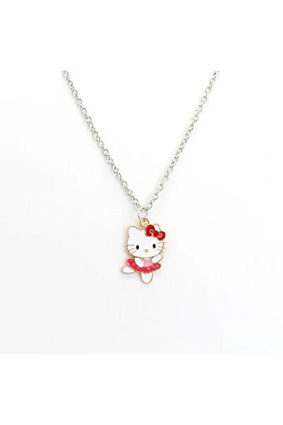 Choice3 قلادة من سبائك معدنية على شكل أنمي هيلو كيتي من سانريو، سلسلة قلادة من سبائك معدنية على شكل رسوم متحركة هيلو كيتي Y2K، سلسلة قلادة للفتيات H.