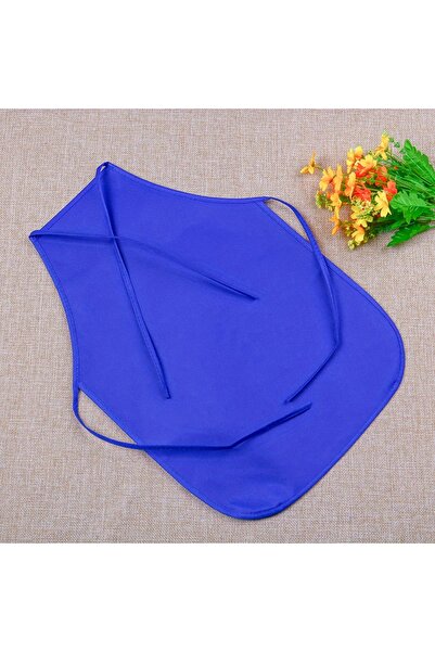 Choice 30 قطعة مريلة أطفال زرقاء من القماش غير المنسوج، مريلة أطفال للرسم وال...