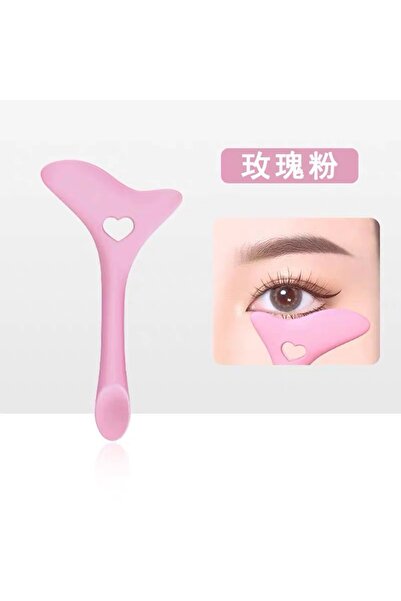 choice2 pink Color Silicone Eyeliner Tool Lip Brush Black Makeup Eyeliner Ass...