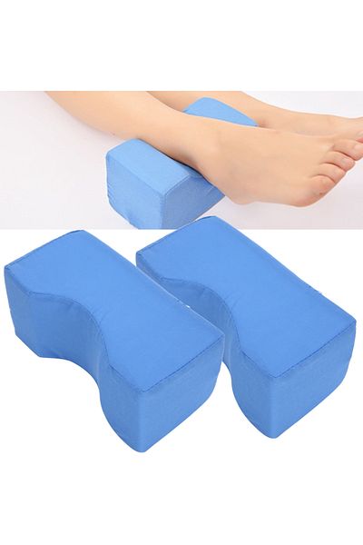 Choice 2pcs Wrist Ankle Support Ankle AntiBedsore Cushion Sponge Leg Rest Elevating Pad for Elderly Bedr...