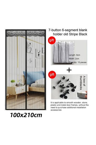 Choice 100 210cm 100x210CM Magnetic Door Curtain Net Door Anti Mosquito Insect Fly Bug Curtains Automatic C