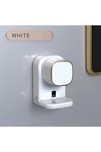 Choice White Automatic Toothpaste Dispenser Wall Mounted Electric Toothpaste Squeezer For Kids And Adults F