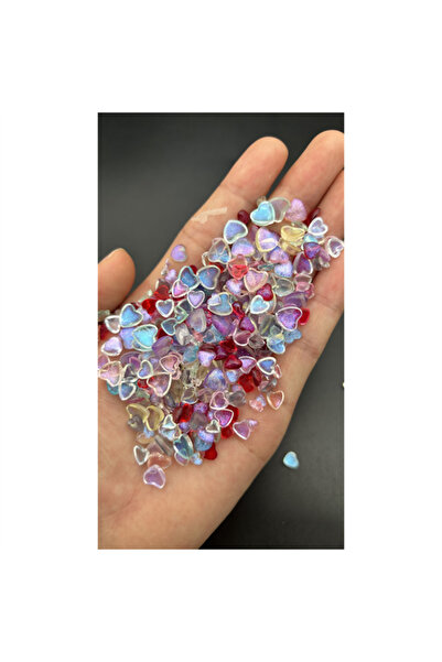 Choice ٥٠ قطعة متنوعة من إكسسوارات تزيين الأظافر المصنوعة من الراتنج، بتصميما...