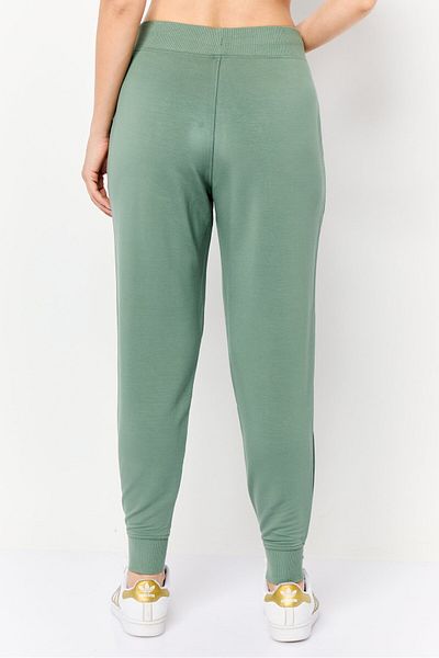 SKECHERS Women Sportswear Fit Outdoor Sweatpants, Sage Green