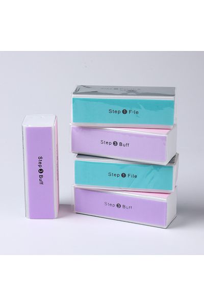 Choice 5pcs G-127 5 Pcs/Lot Nail Buffer Block 4 Way Colorful Buffing Block Shine Polisher Nail Buffing File