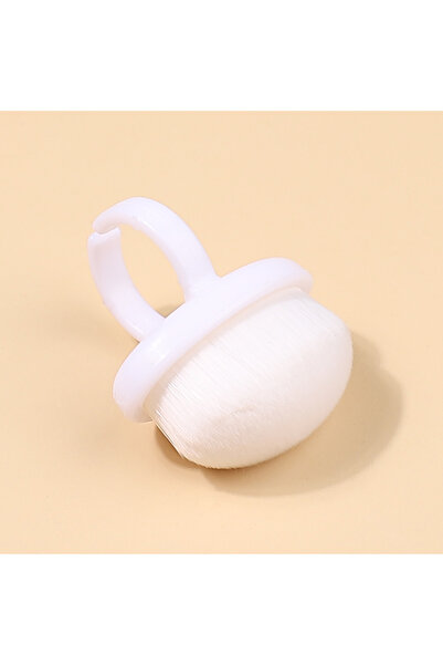 Choice NF100640 فرشاة تنظيف الغبار البلاستيكية لفن الأظافر، فرشاة بمشبك، حلقة...