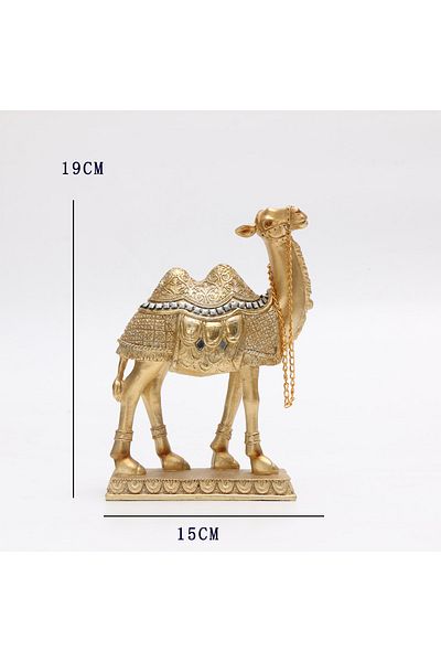 Choice xiaohaocamel Classic Light Luxury Art Camel Statue: Indoor Decorative Item for Christmas, Halloween,