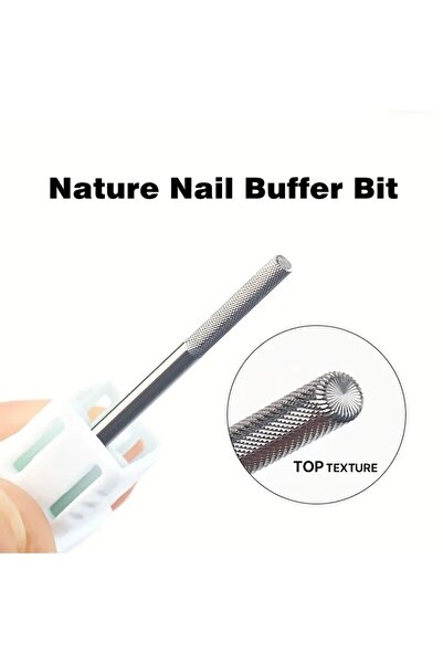 Choice A64 1 قطعة مثقاب أظافر من الفولاذ التنجستن 3XF مبرد أظافر جل لإزالة طل...