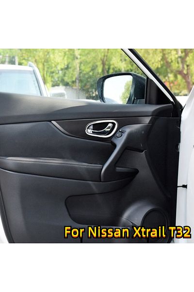 Choice For Nissan Xtrail X-trail T32 Rogue Sport Qashqai J11 2014-2021 Chrome Inner Door Handle Cover Ca...