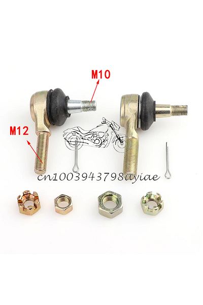 Choice M10-M12 Tie Rod End Kits Fit For CF Moto 9030-101170 Steering Knuckle Tie Rod End Ball Joint Zfor...
