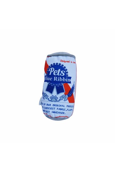 Choice White Beer Sounding Spot Plush Artificial BB Barking Sound Toy Can Pet Sounding Toy Dog Toy Small Si