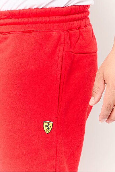 Scuderia Ferrari Men Sportswear Fit Training Pants, Red