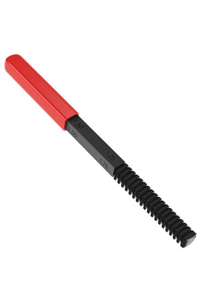 Toorise 1Pc Thread File High Hardness Thread Restorer File Portable Multipurpose Metric Thread Repair File f