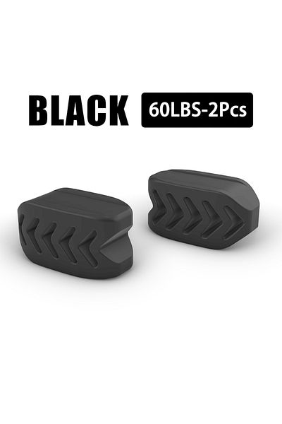 lpcbec Black-2PCS 40/50/60LBS Silicone Jaw Exerciser Ball Detachable Jaw Trainer Face Facial Muscle Trainer