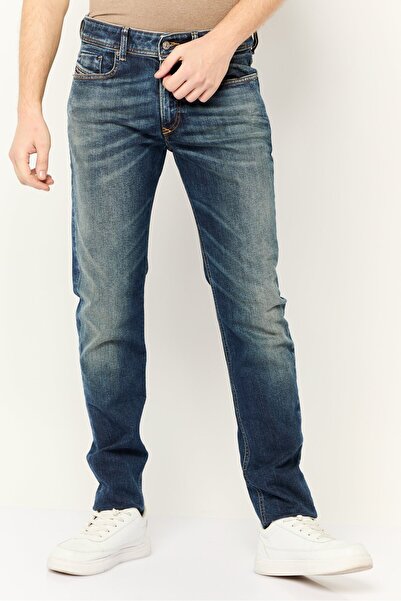 Diesel بنطلون جينز رجالي 1979 Sleenker Skinny Fit قابل للتمدد باللون الأزرق
