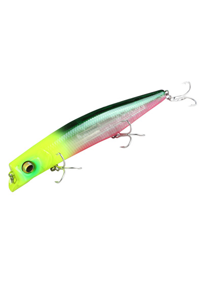 Choice طُعم صيد السمك C لصيد الأسماك البحرية، طُعم صلب من نوع Minnow بطول 12 ...