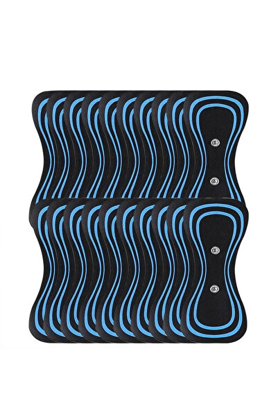 Choice 6.5 × 15 سم 10 قطع 10 قطع جهاز تدليك كهربائي صغير محمول للرقبة والظهر ورقعة تدليك عنق الرحم ومحفز ماس