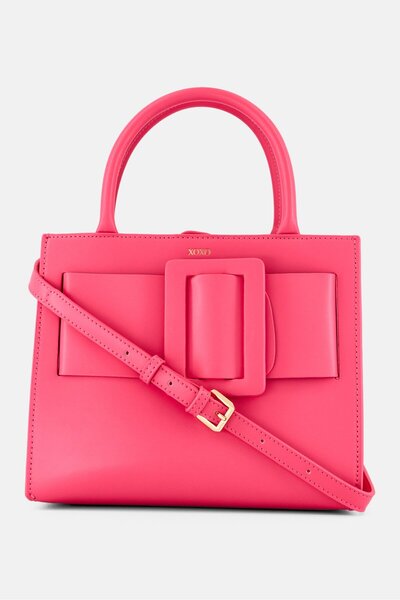 XOXO حقيبة ساتشيل سادة نسائية، ارتفاع 19.5 سم × طول 23.5 سم × عرض 10.5 سم، ور...