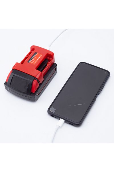 Choice Power Bank Charger For Milwaukee 18V Lithium Battery With USB With Type-C for Laptop Mobile Phon...