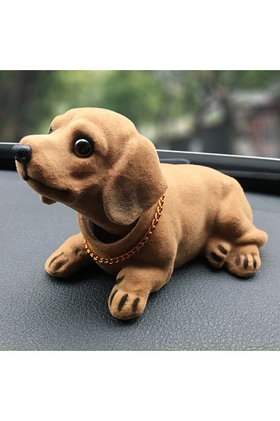 Choice style A Nodding dog shaking his head tiger doll resin simulation dog toy dashboard decoration car or
