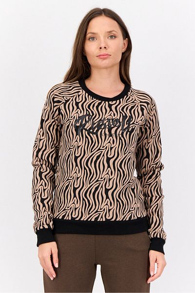 Russell Athletic Women Sportswear Fit Long Sleeves Outdoor Sweatshirt, Multicolor