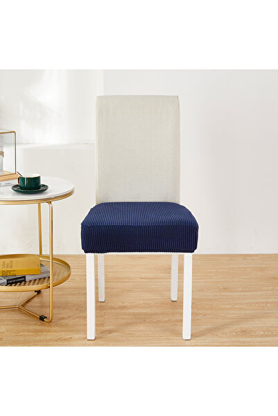 Choice 1 قطعة من غطاء مقعد الكرسي المرن الجاكار بنقشة حبات الذرة، غطاء وسادة مقعد الكرسي د