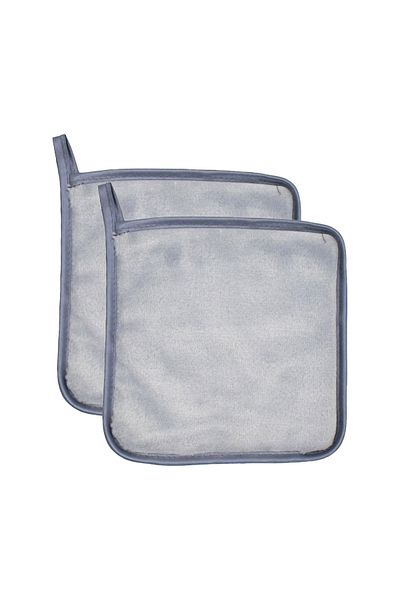 Choice JMJ16-15cm-قطعتان من قماش إزالة المكياج المربع مقاس 15 سم، مناشف مكياج، منشفة وجه، مزيل مكياج
