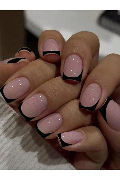 Choice أظافر صناعية أرجوانية من أرتوغ، 24 قطعة، أظافر صناعية متوسطة بيضاء مرب...