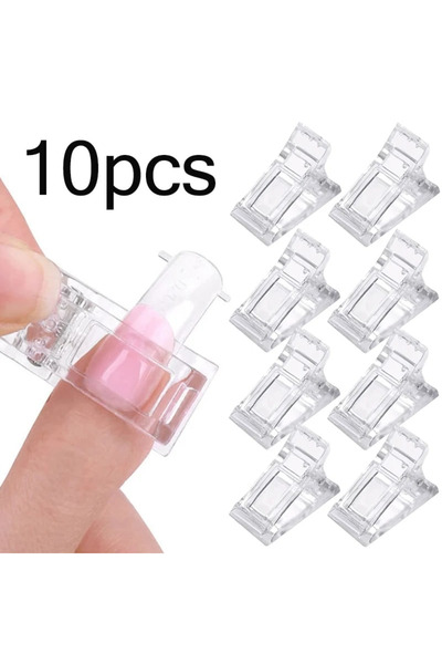 Choice مشابك بناء LED لتمديد أظافر الأصابع من البولي جل الشفاف، أداة مانيكير ...