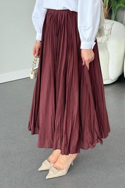 Şulemoda Giyim Fusta Burgundy Begonia