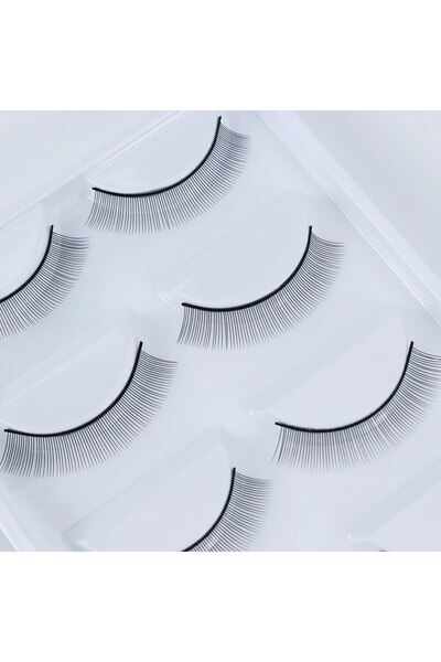 Choice مجموعة من 5 أزواج من أدوات تدريب تمديد الرموش الصناعية للمبتدئين، لتعليم تمديد العين